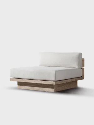 Menorca Island Teak Mocha Sofa
